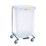 Single Hamper with Foot Pedal - 32" High
