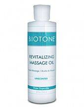 Biotone Revitalizing Massage Oil Unscented 8 oz