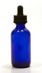Cobalt Blue Dropper Bottle 2 oz