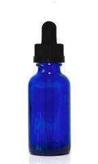 Cobalt Blue Dropper Bottle 1 oz