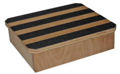 Ideal 13 x 14 x 4 Footstool, Nestable with Safety Grip 