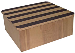 Ideal 19 x 21 x 8 Footstool, Nestable with Safety Grip 