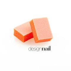 Mini Sanding block, 2-sided orange/white 100/120 - grit