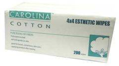 Carolina Cotton 4x4 Esthetic Wipe - 200 ct