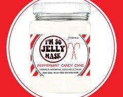 I'm So Jelly Mask Holiday Peppermint Candy Cane 