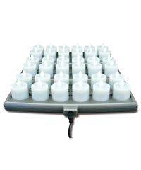 Candle Light Platinum+ LED Rechargeable Set 36 Candles / 3 Trays / 1 Power Supply