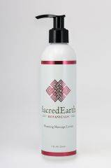 Sacred Earth  Warming Massage Lotion 8oz with Pump