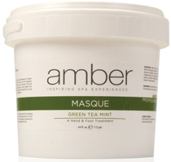Amber Products Calming Hand/Foot Masque Green Tea Mint - 64 oz.