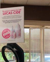 Lucas-Cide Window Cling