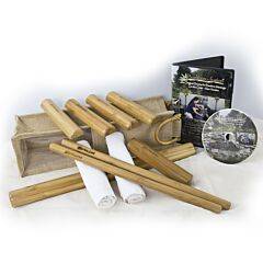 Bamboo-Fusion Chair Stick Set With Dvd
