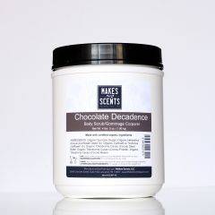Makes Scents Chocolate Decadence Body Scrub - 1/2 gallon