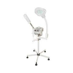 AROMATHERAPY OZONE FACIAL STEAMER WITH 5 DIOPTER MAGNIFIYING LAMP AND HIGH FREQUENCY -NEW DESIGN