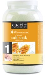 Cuccio Naturale Salt Soak, Gallon (Step 1)