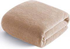 Extra Large Microfiber Table Sheet Towels Cream 48 X 75 