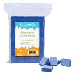 Flowery Disposable Buffing Blocks, 100 ct