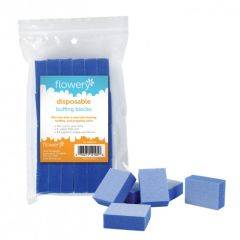 Flowery Disposable Buffing Blocks, 24 ct