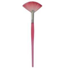 Fanta Sea Pink Fan Brush