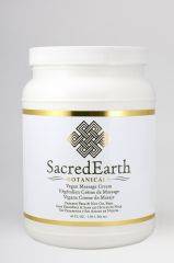 Sacred Earth Vegan Massage Cream 1/2 Gallon