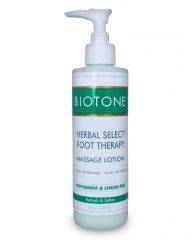 Biotone Herbal Select Foot Massage Lotion 8 oz