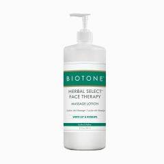 Biotone Herbal Select Face Massage Lotion 32 oz