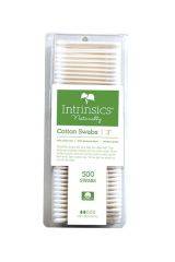 Intrinsics Cotton Swabs, 3" Double-Tipped with Flexible Handles, 500 Count