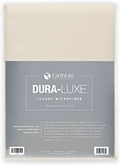 Living Earth Crafts Premium Microfiber Flat Sheet (Cream or White)                                                                                                                    