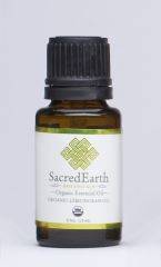 Sacred Earth Organic Essential Oil of Lemongrass 15ml 