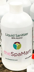 Liquid Sanitizer Ethyl Alcohol 80% -16 oz