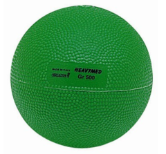 Ideal Medicine Ball 1.1 lbs.  Green (.5kg)  4" 