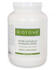 Biotone Nutri-Naturals Massage Creme - 1 gallon