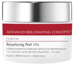 Advanced Rejuvenating Concepts Resurfacing Peel 15% Glycolic - 60 pads Retail Size