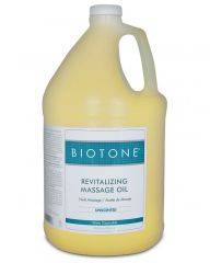 Biotone Revitalizing Massage Oil Unscented 1 Gallon