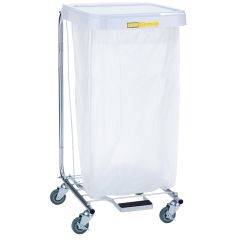 Single Hamper with Foot Pedal - 35" High
