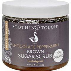 Soothing Touch Chocolate Peppermint Brown Sugar Scrub  16 oz