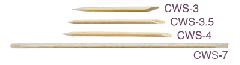 3" Cuticle Wood Stick - 100 Count